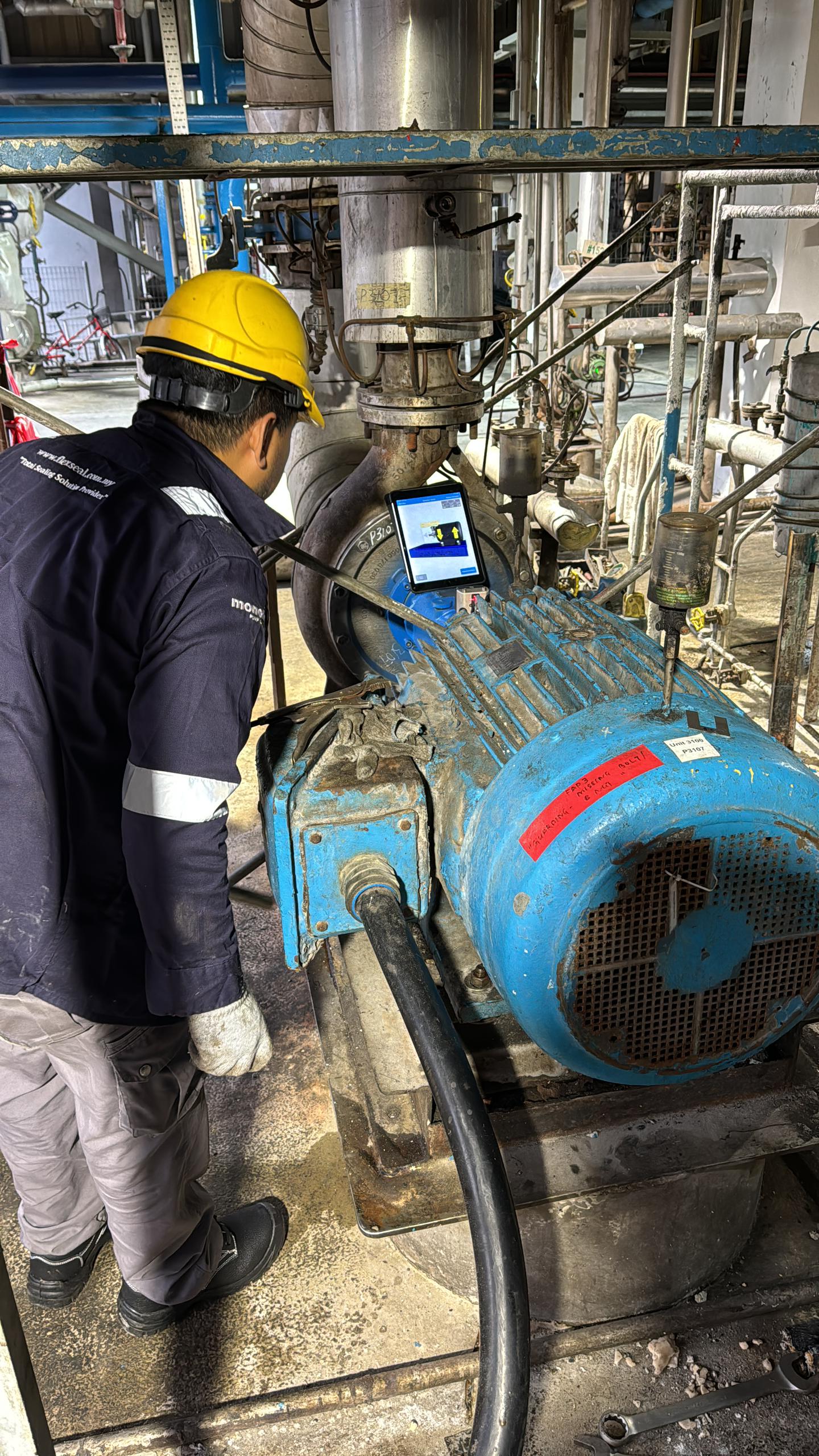 Laser alignment & vibration analysis test for rotating equipments - Image 6